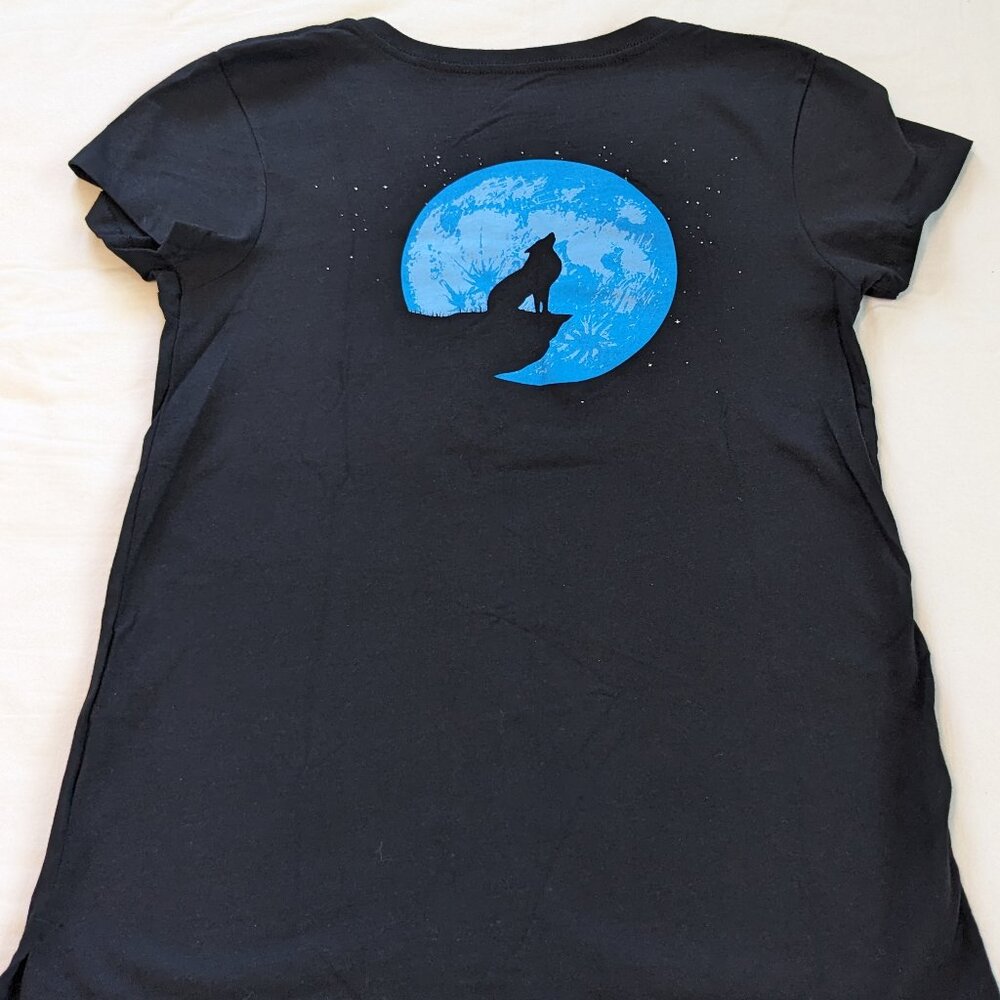 Two Luna Fest T shirts Size Medium Black with awesome graphics.